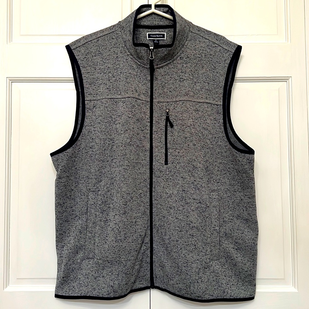 NWT Club Room Gray Vest